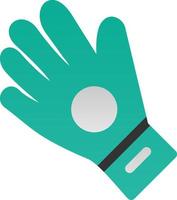 guantes, vector, icono, diseño vector