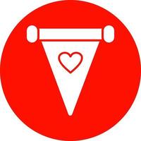 Pennant Vector Icon Design