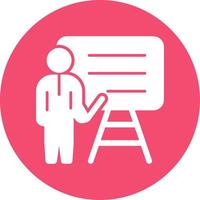 Presentation Vector Icon Design