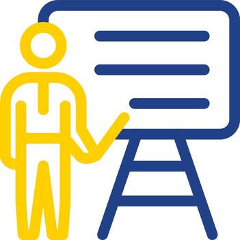 Presentation Vector Icon Design