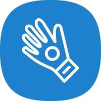 Gloves Vector Icon Design