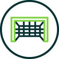 Goal Post Vector Icon Design