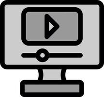 Live Streaming Vector Icon Design