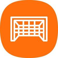 Goal Post Vector Icon Design