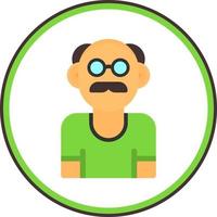 Old People Vector Icon Design