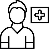 Health Information Vector Icon Design