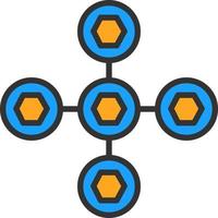 Biomolecular Interactions Vector Icon Design