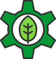 Ecological Integration Vector Icon Design