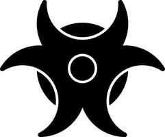 Bio Hazard Vector Icon Design