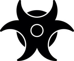 Bio Hazard Vector Icon Design