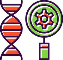 Genetic Finding Vector Icon Design