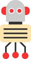 Nano Robot Vector Icon Design