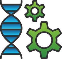 Genetic Engineering Vector Icon Design