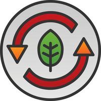 Continuous Updating Vector Icon Design