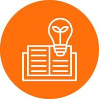 Knowledge Vector Icon Design