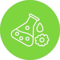 Chemical Reaction Vector Icon Design