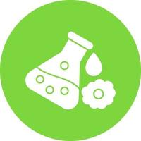 Chemical Reaction Vector Icon Design