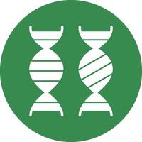 Genetic Comparation Vector Icon Design