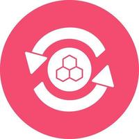 Cell Reprogramming Vector Icon Design
