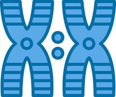 Chromosome Vector Icon Design