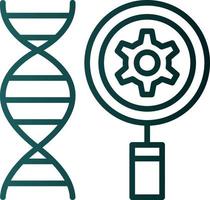 Genetic Finding Vector Icon Design