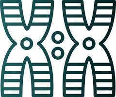 Chromosome Vector Icon Design