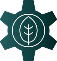 diseño de icono de vector de integración ecológica