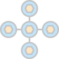 Biomolecular Interactions Vector Icon Design