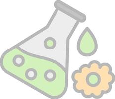 diseño de icono de vector de reacción química