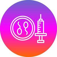 In Vitro Fertilization Vector Icon Design