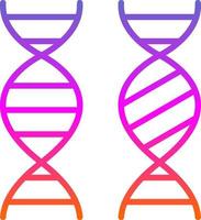 Genetic Comparation Vector Icon Design