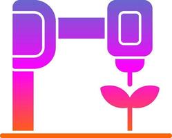 Bioprinting Vector Icon Design