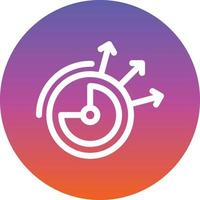 Detection of Regularities Vector Icon Design