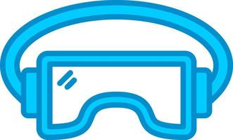 diseño de icono creativo de gafas vector