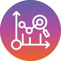 Predictive Analytics Vector Icon Design