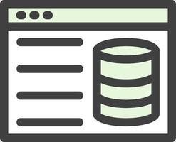 Data Interpretation Vector Icon Design