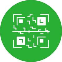 Qr Code Creative Icon Design vector
