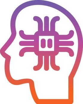 Machine Perception Vector Icon Design