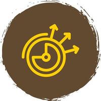 Detection of Regularities Vector Icon Design