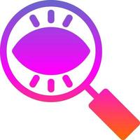 Observation Vector Icon Design