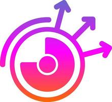 Detection of Regularities Vector Icon Design