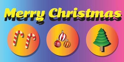 Christmas celebration background vector