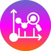 Predictive Analytics Vector Icon Design