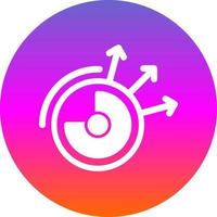 Detection of Regularities Vector Icon Design