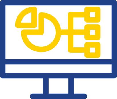 Data Visualization Vector Icon Design