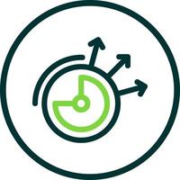 Detection of Regularities Vector Icon Design