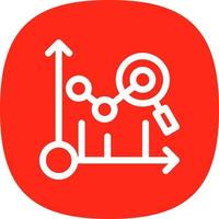 Predictive Analytics Vector Icon Design
