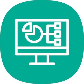 Data Visualization Vector Icon Design