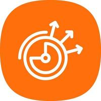 Detection of Regularities Vector Icon Design