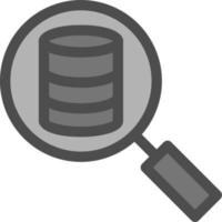 diseño de icono de vector de información de datos